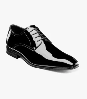 Florsheim Tux Plain Toe Oxford Shoe - Black Patent