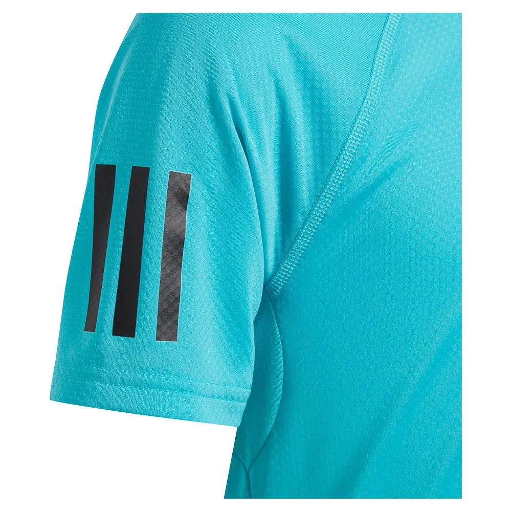 Girl's Club Tennis Top Lucid Cyan