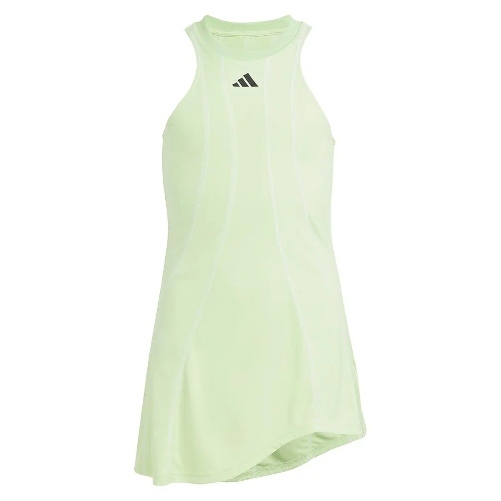 Girl's Pro Tennis Dress Semi Green Spark