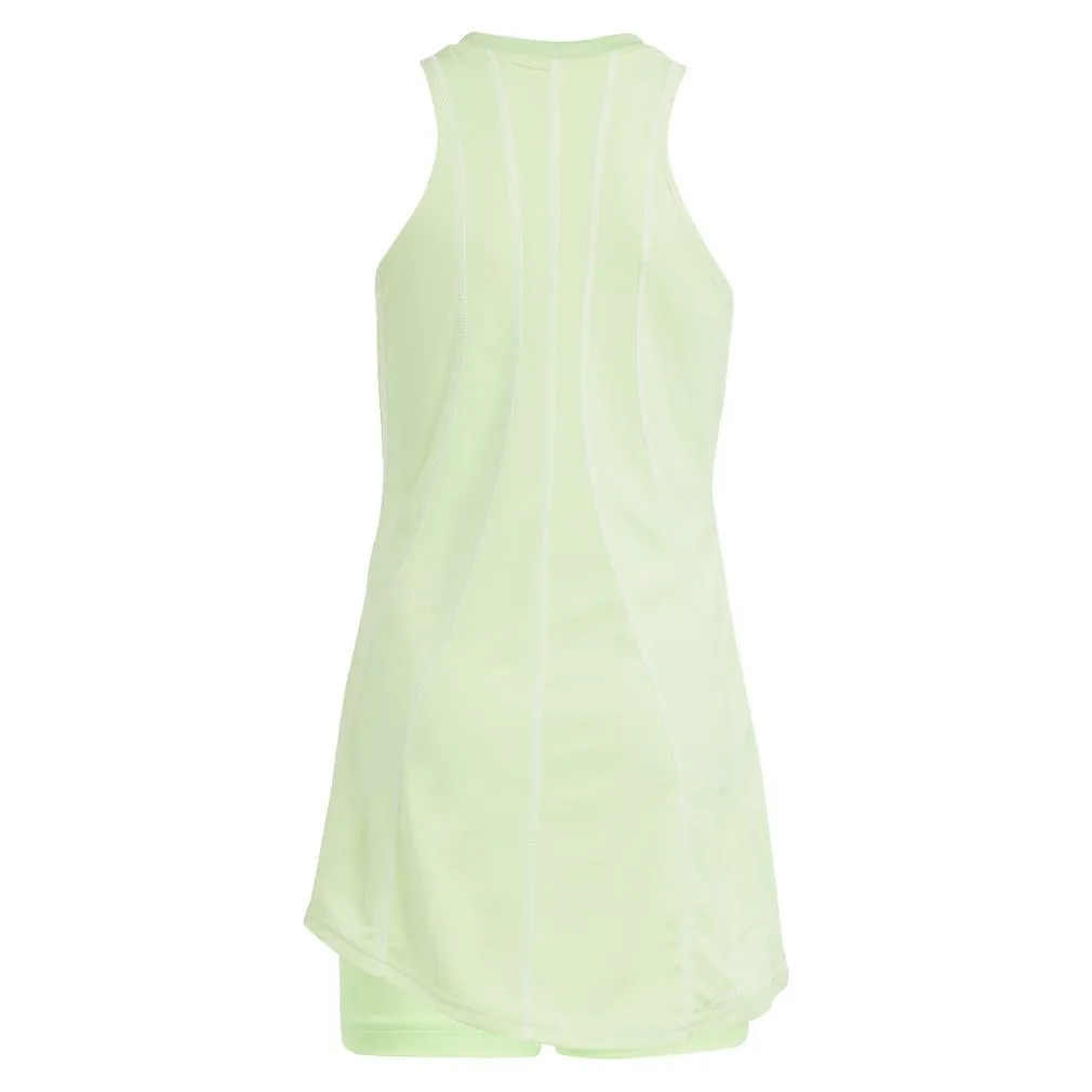 Girl's Pro Tennis Dress Semi Green Spark