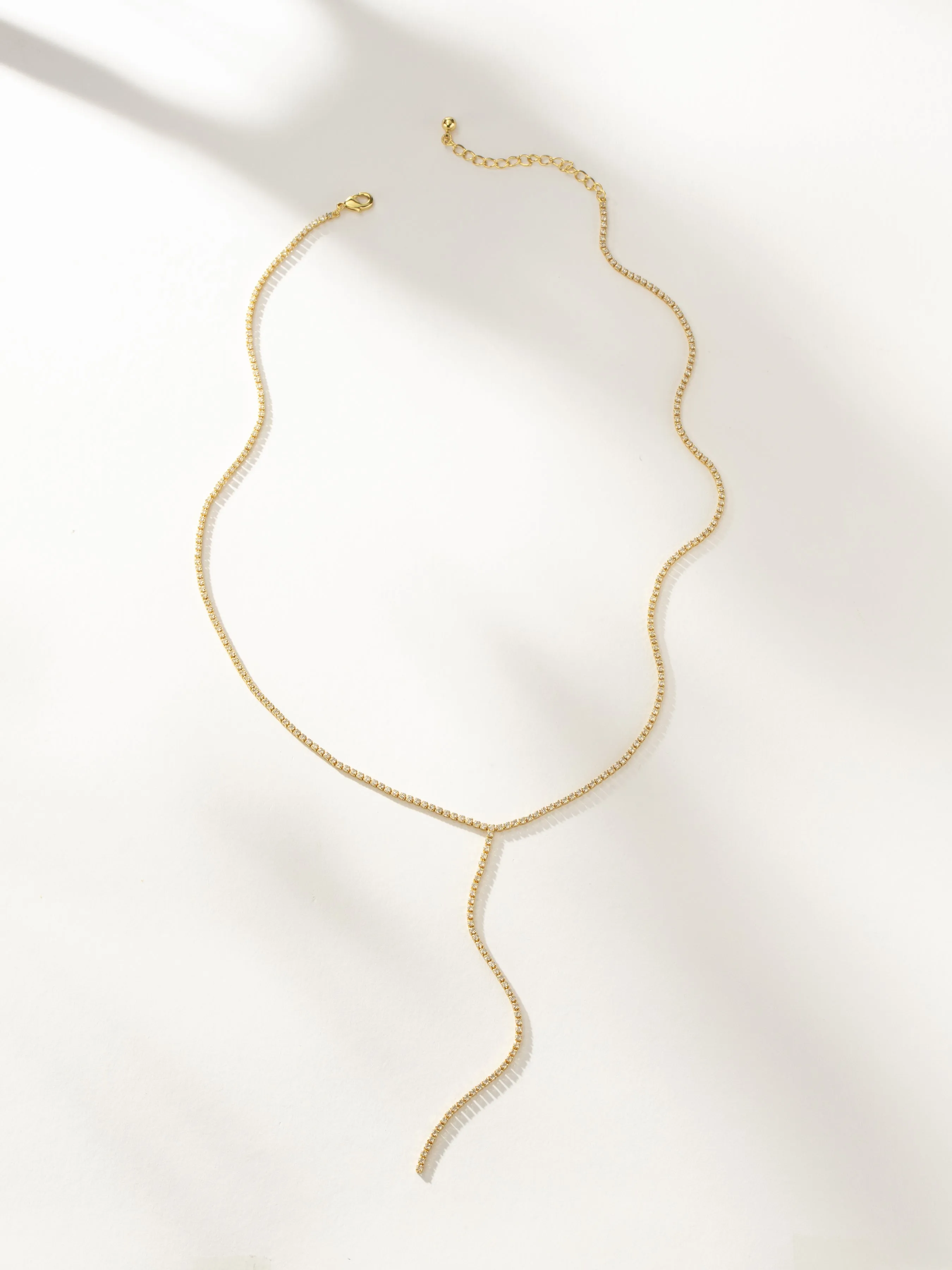 Glam Lariat Necklace