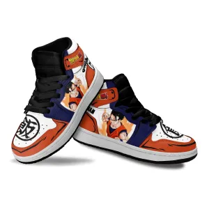 Gohan Kids Sneakers Custom Anime Dragon Ball Shoes For Kids