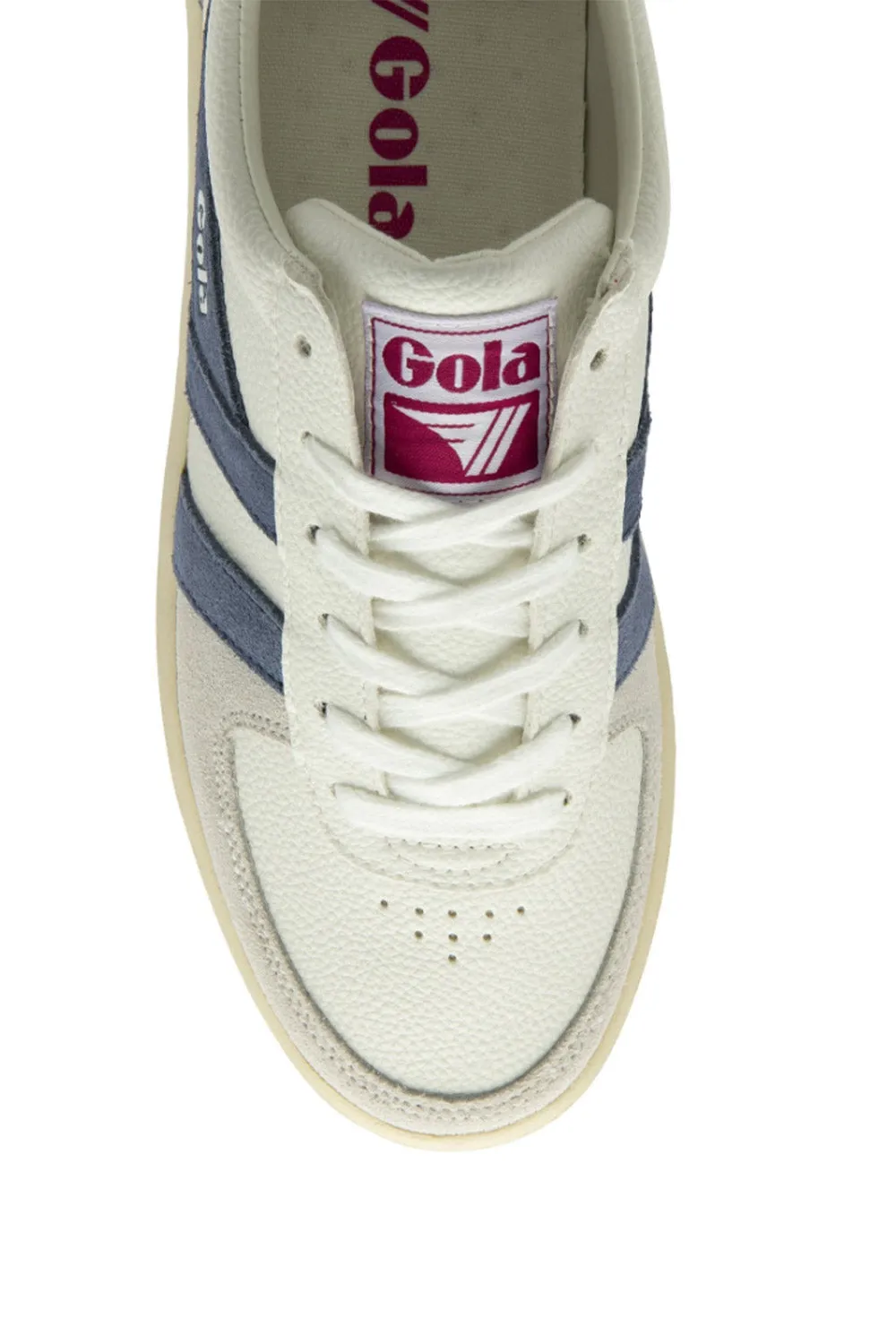 Gola Grandslam Trident Sneakers for Women in White | CLA415