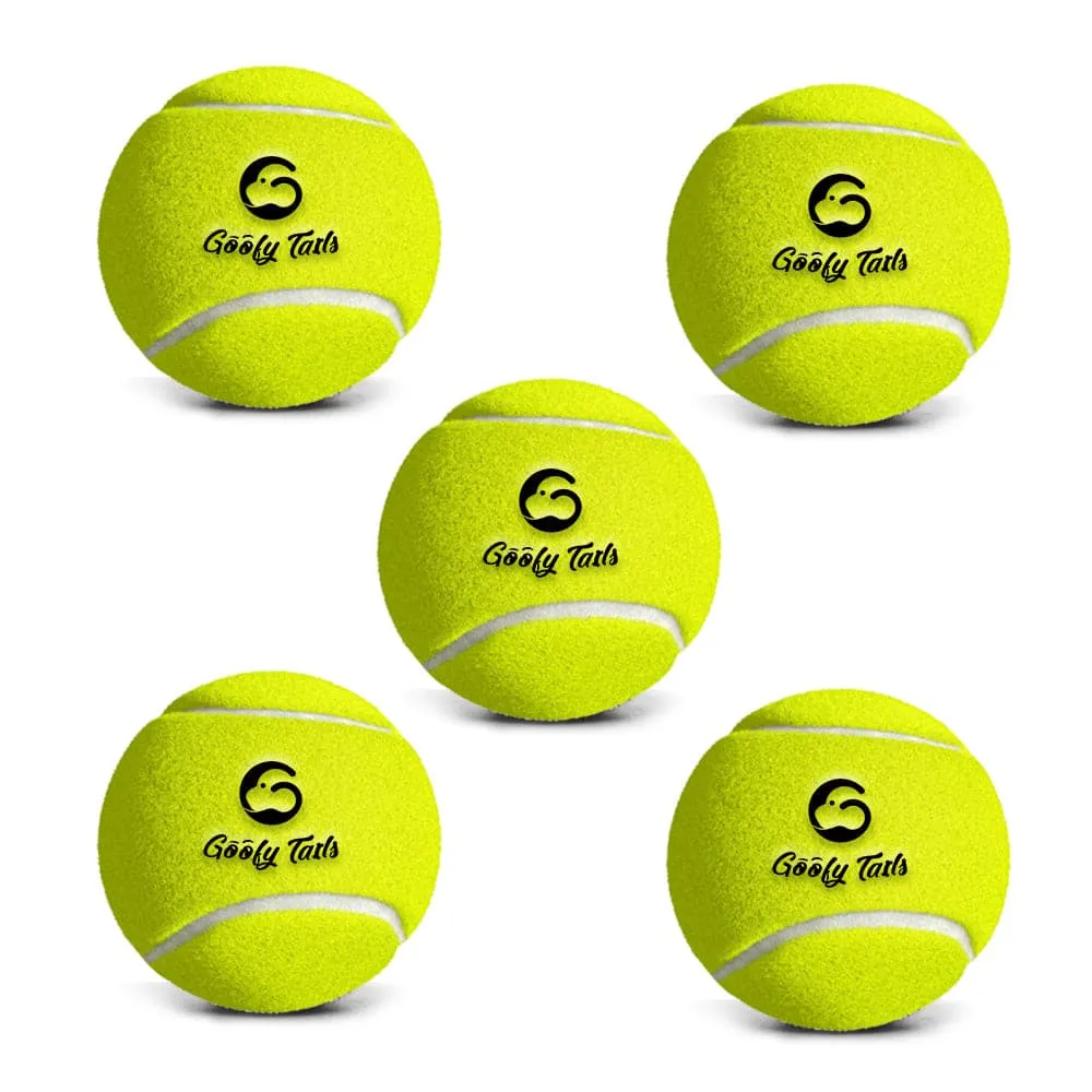 Goofy Tails Tennis Dog Ball | Tennis Ball 3 Ball Combo for All Dog Breed | Dog Toy Ball