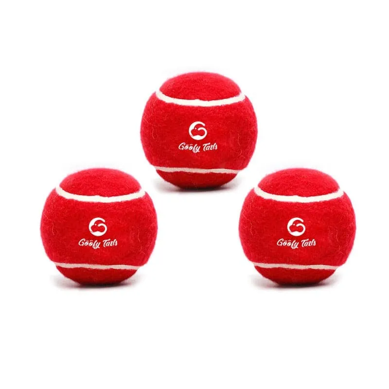 Goofy Tails Tennis Dog Ball | Tennis Ball 3 Ball Combo for All Dog Breed | Dog Toy Ball