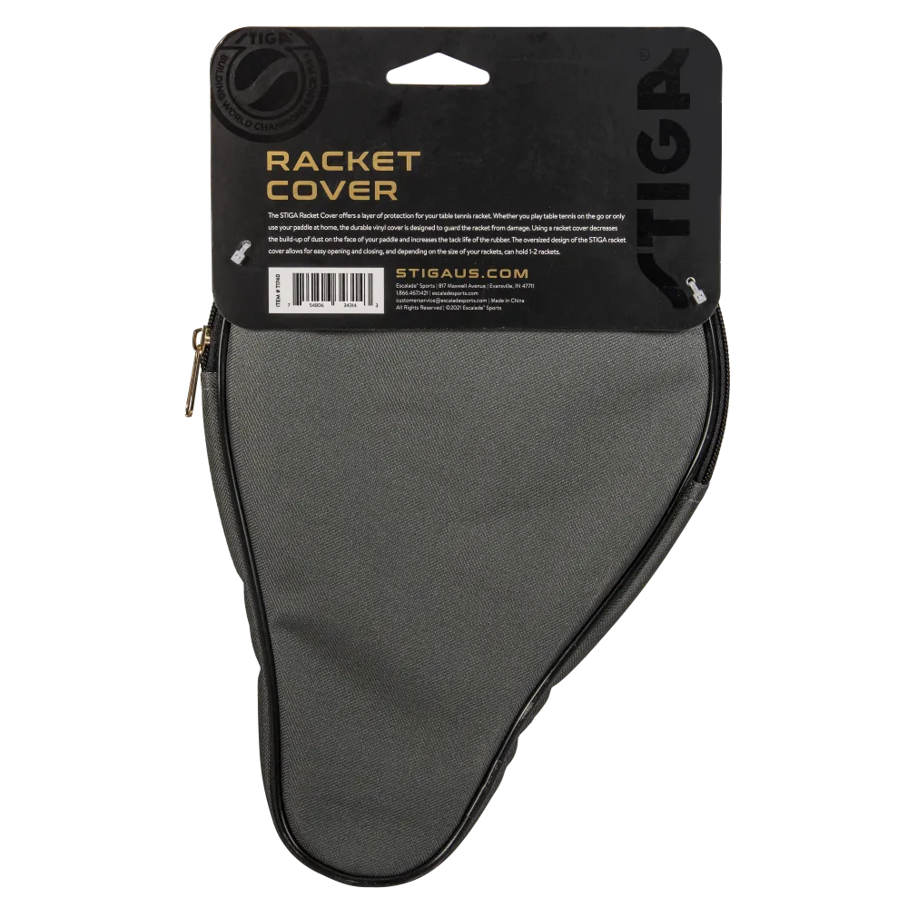 Gray & Black Racket Cover