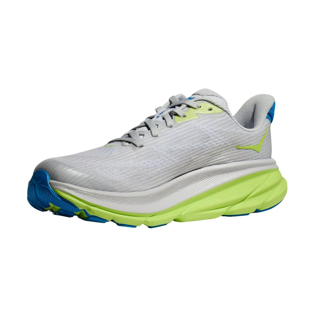 Hoka One One Boy's (Grade School) Clifton 9 Stardust/Electric Cobalt