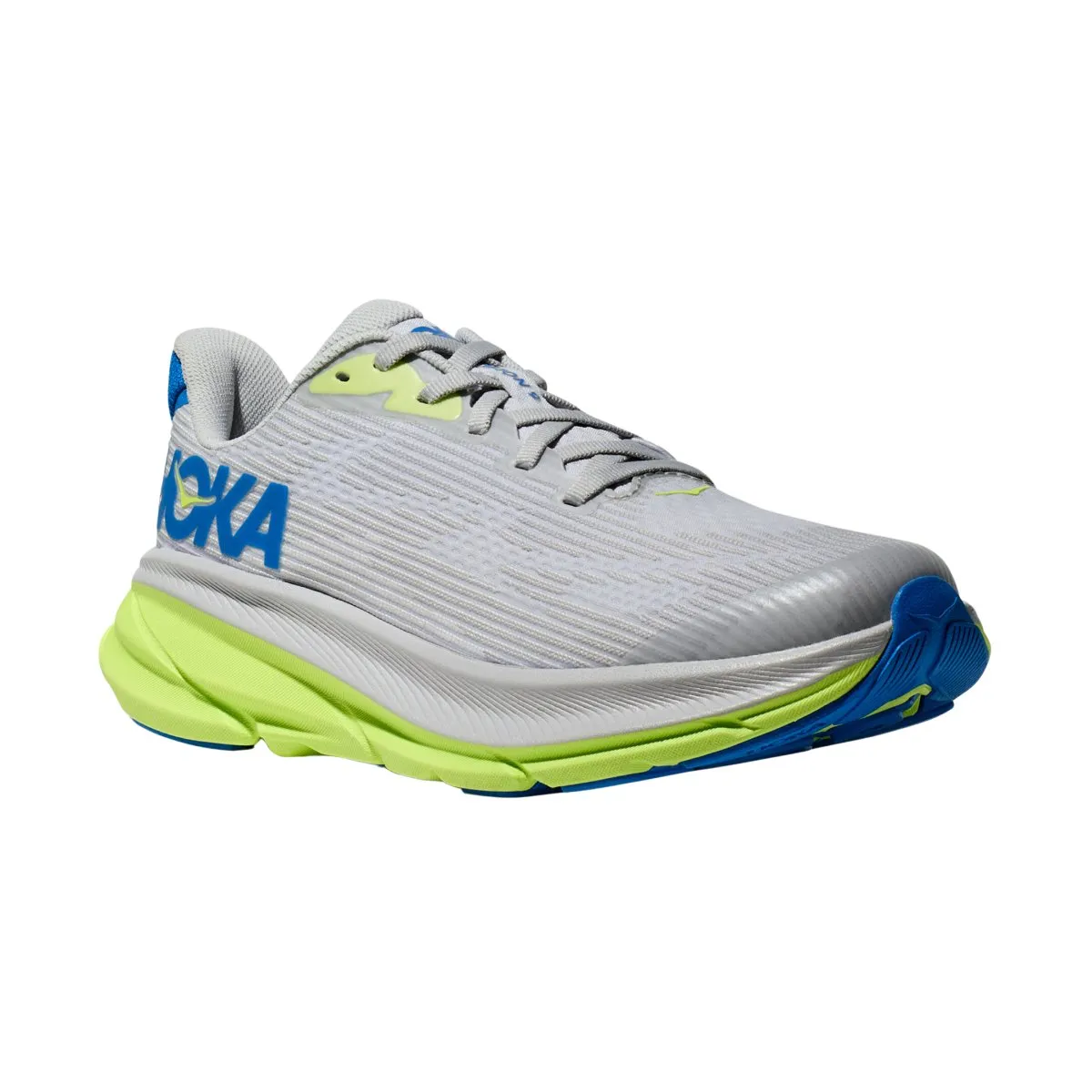 Hoka One One Boy's (Grade School) Clifton 9 Stardust/Electric Cobalt