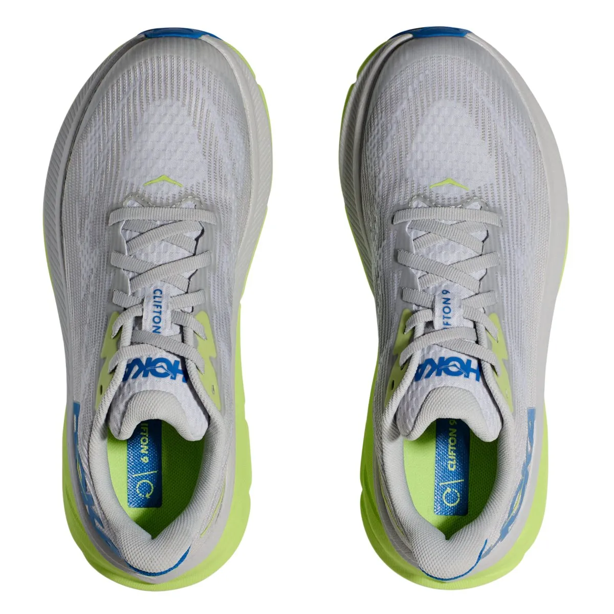 Hoka One One Boy's (Grade School) Clifton 9 Stardust/Electric Cobalt