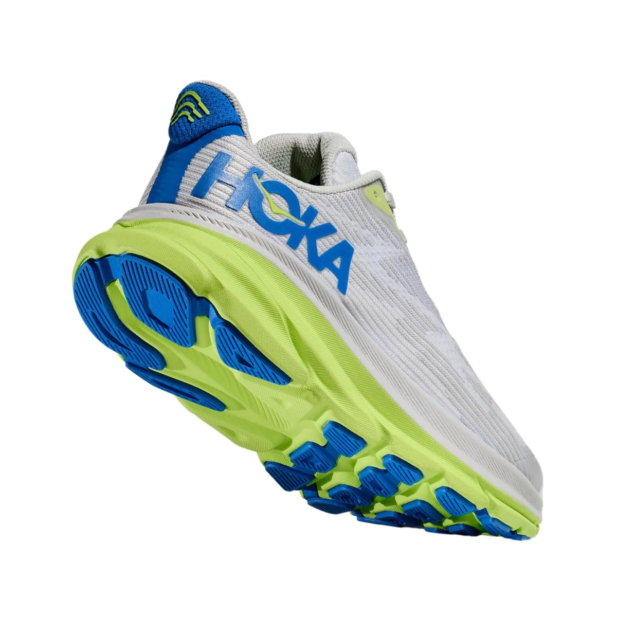 Hoka One One Boy's (Grade School) Clifton 9 Stardust/Electric Cobalt