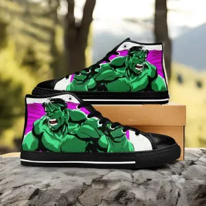 Hulk Shoes High Top Sneakers for Kids and Adults