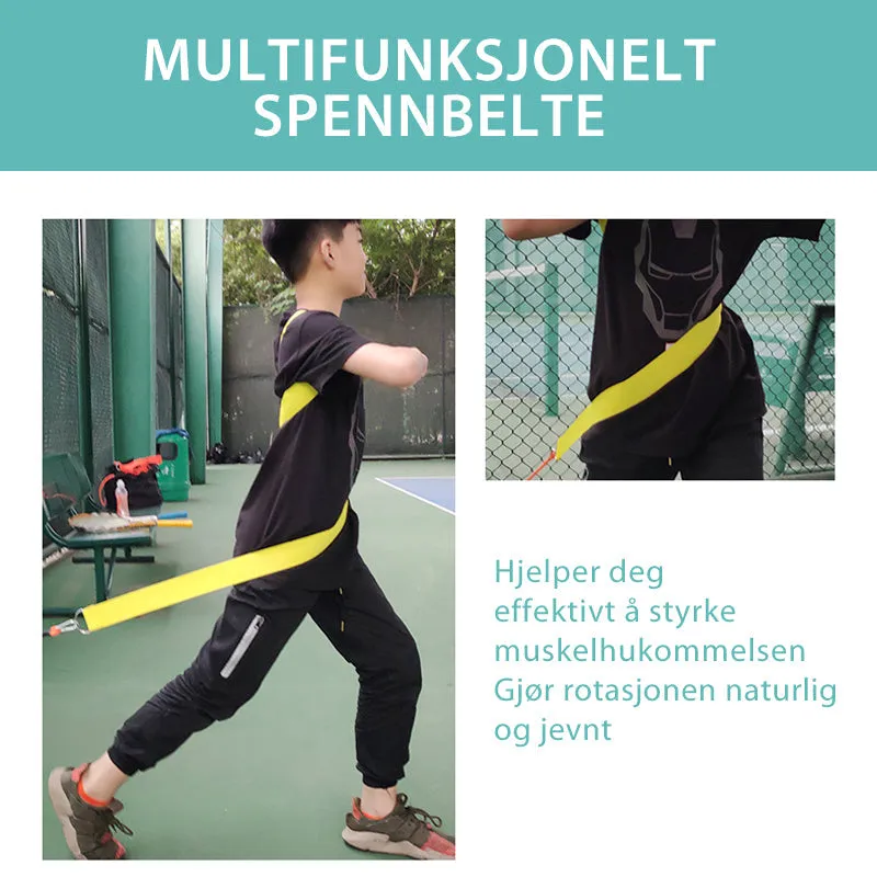 Improve tennis strokes and rotational power | resistance belt