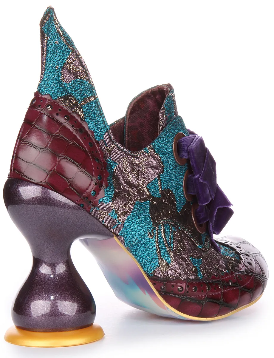 Irregular Choice Trapdoor In Blue Multi For Women