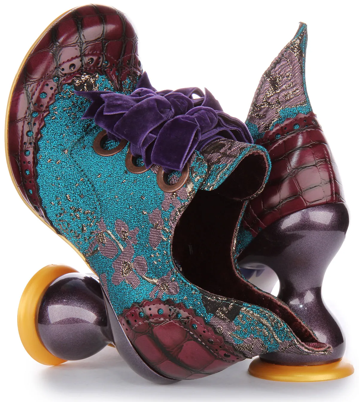 Irregular Choice Trapdoor In Blue Multi For Women