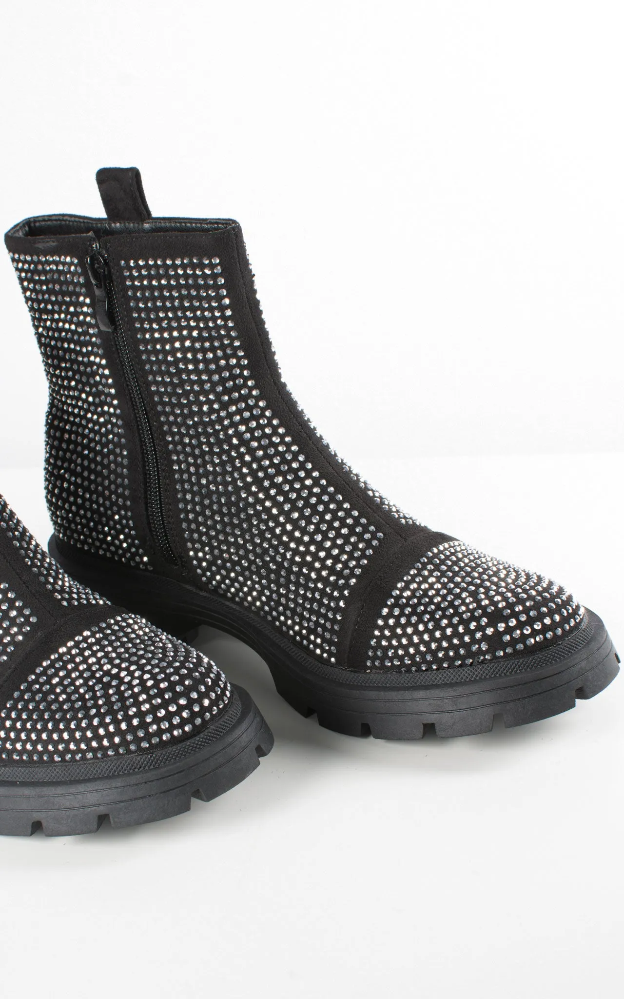 Jessica Sparkle Boots | Black