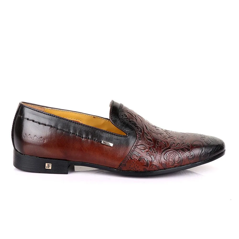 John Foster Classic Brown Leather Shoe