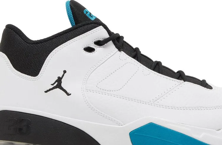 Jordan Max Aura 3 White Cyber Teal Sneakers, white