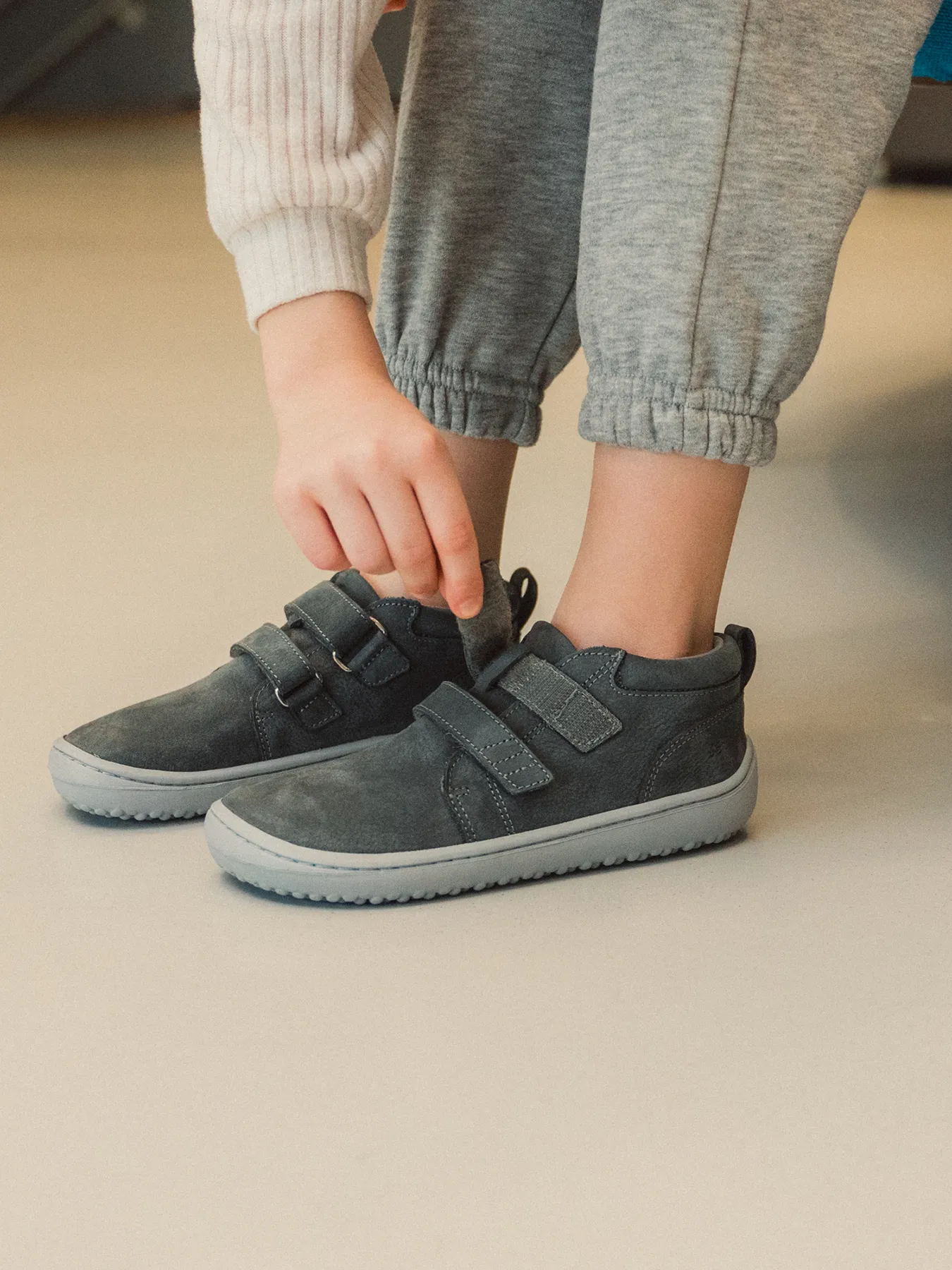 Kids barefoot Be Lenka Play - Dark Grey