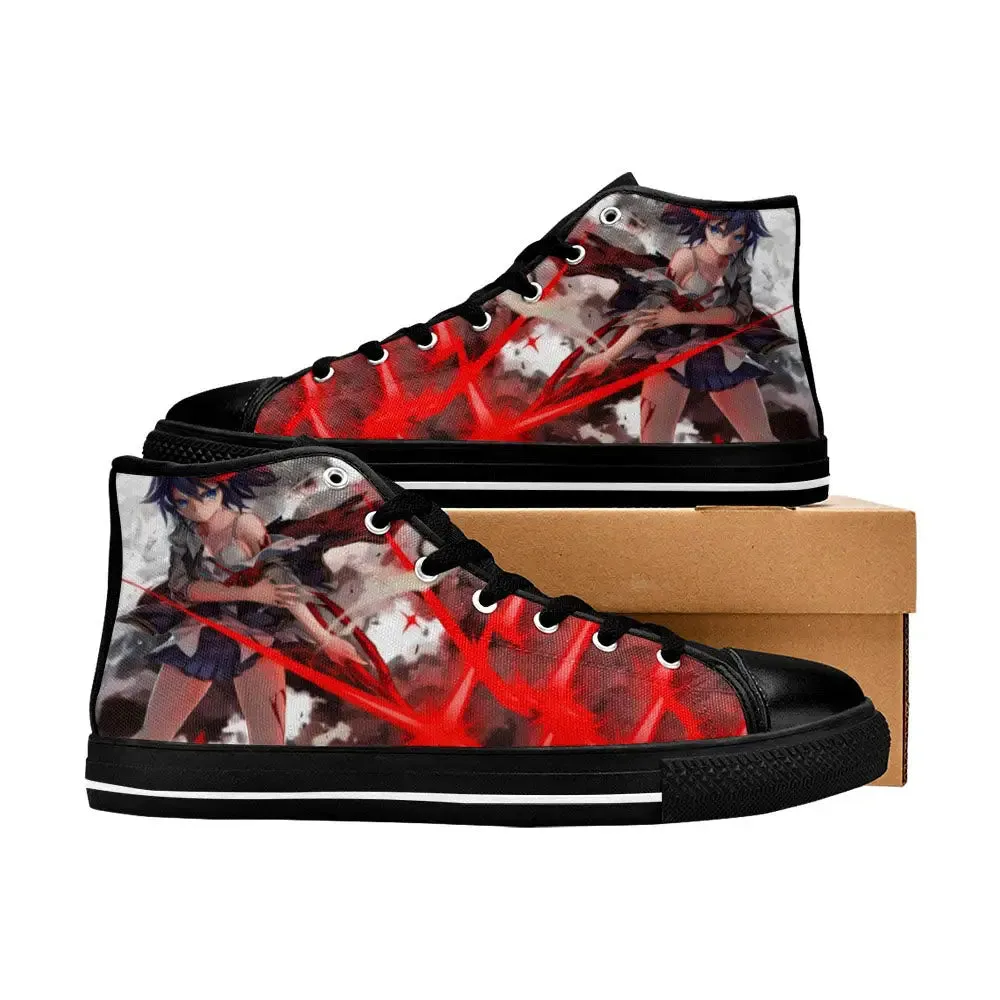 Kill La Kill Shoes High Top Sneakers for Kids and Adults