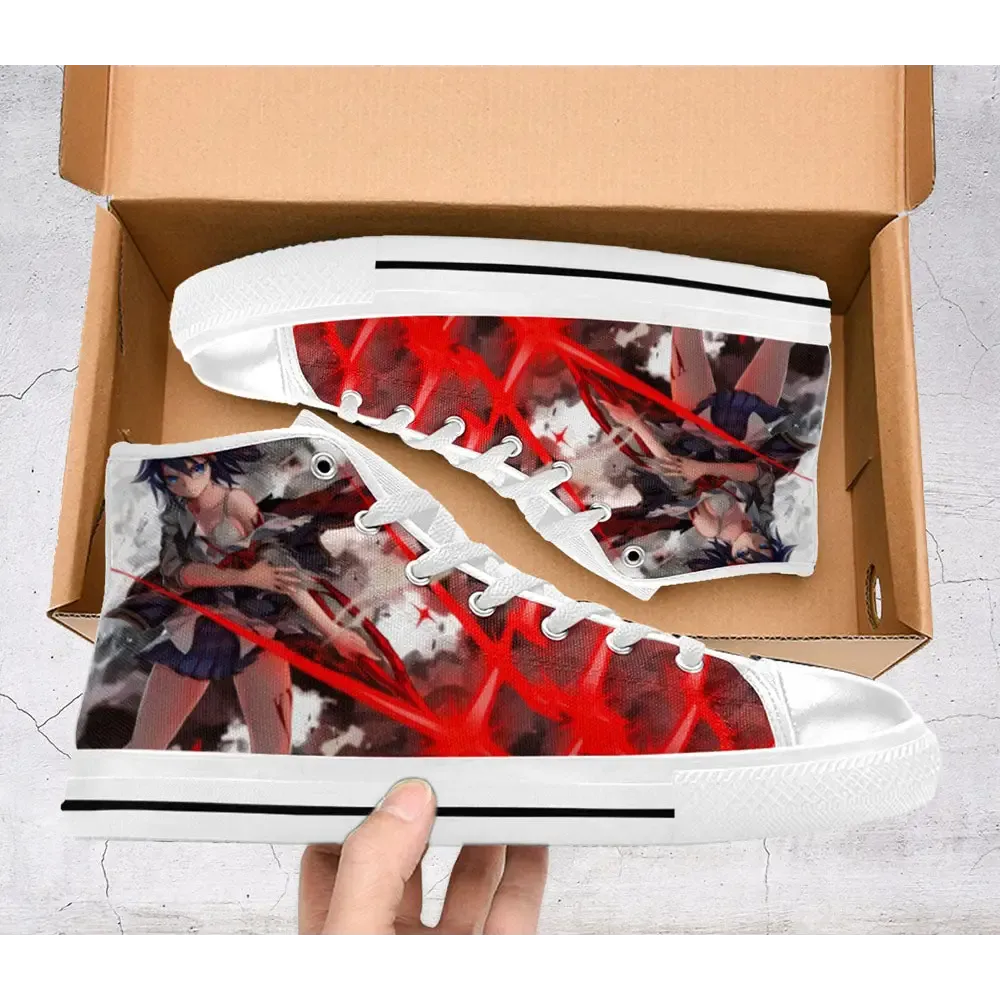 Kill La Kill Shoes High Top Sneakers for Kids and Adults