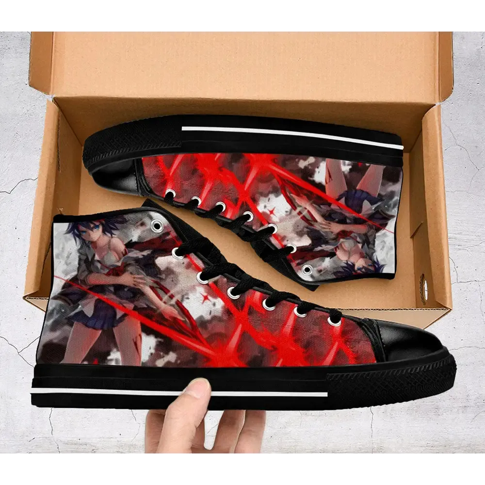 Kill La Kill Shoes High Top Sneakers for Kids and Adults