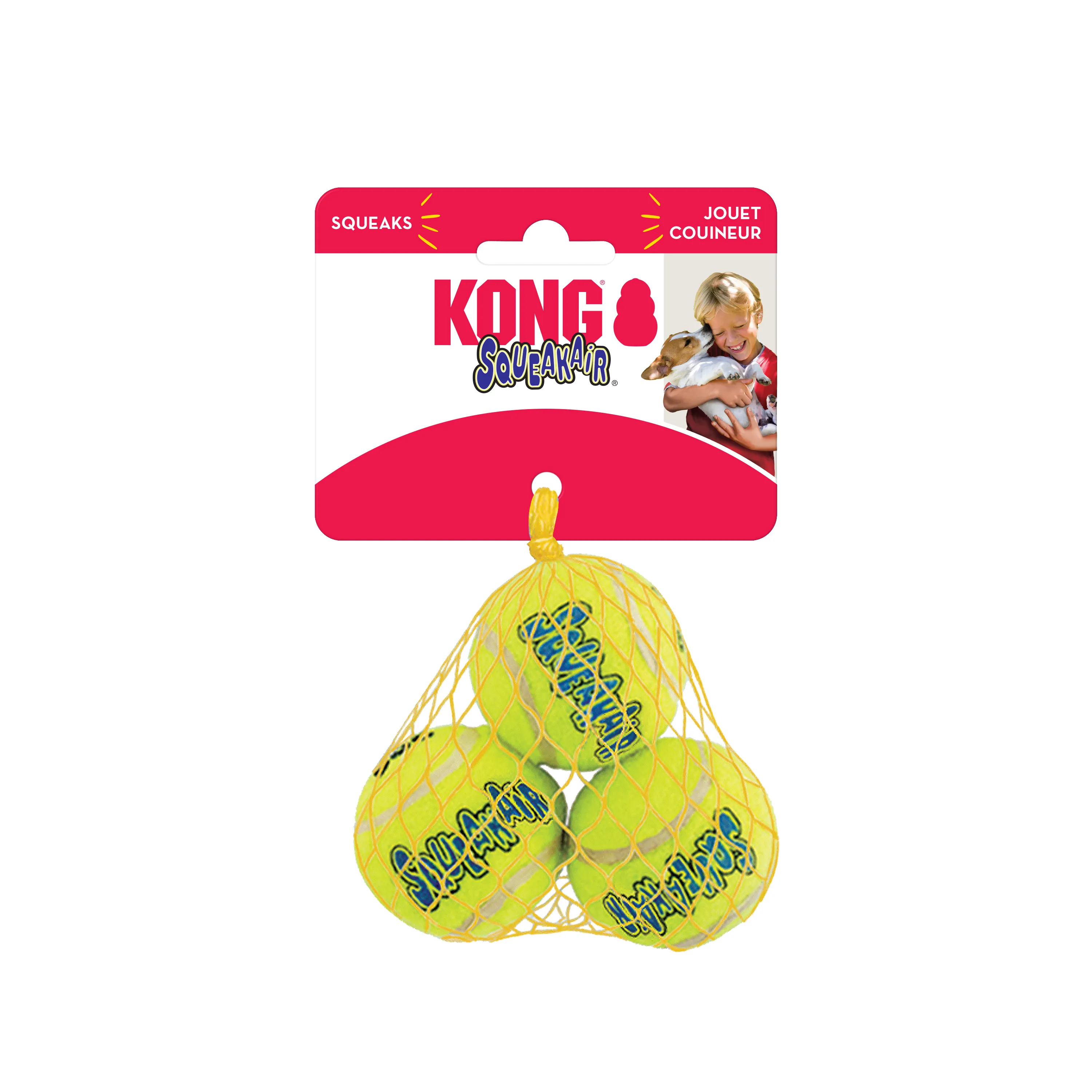 KONG Air Dog Squeaker Tennis Ball