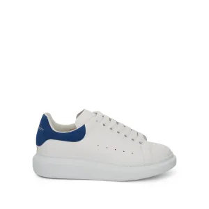 Larry Oversized Sneaker in White/Paris Blue