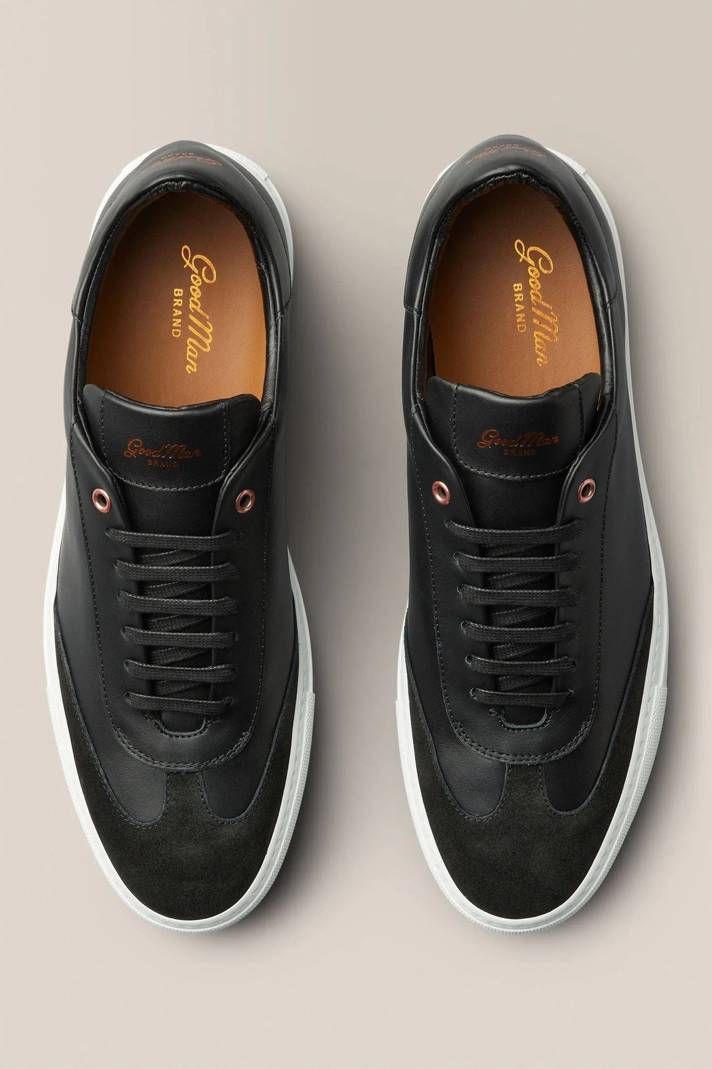 Legend Court Sneaker | Nappa Leather and Suede