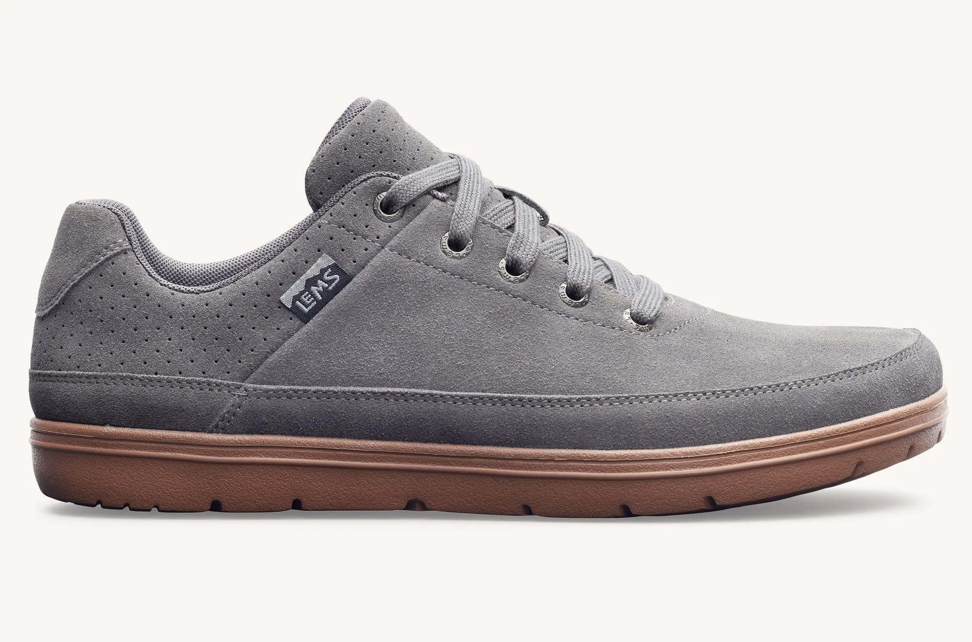 Lems Chillum Suede Town to Country Unisex Shoe - Bedrock