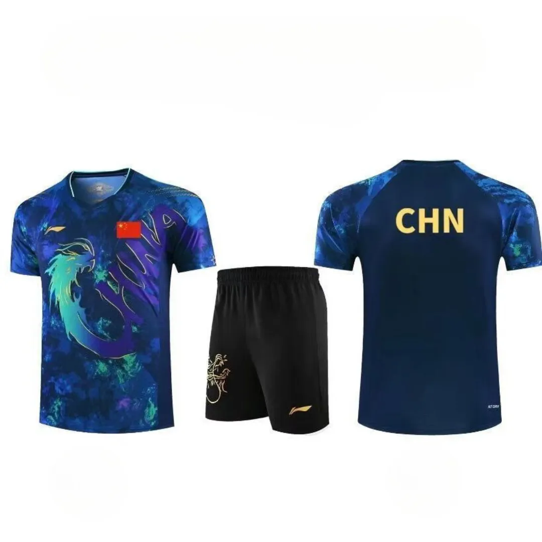 Li Ning 2024 Paris Olympics Chinese National Table Tennis Team Shirt/Kit