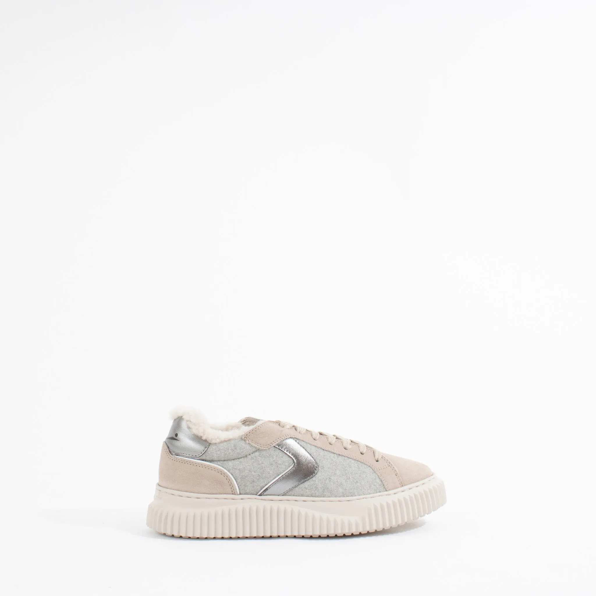 LIPARI | FUR NUBUCK/FELT GREY