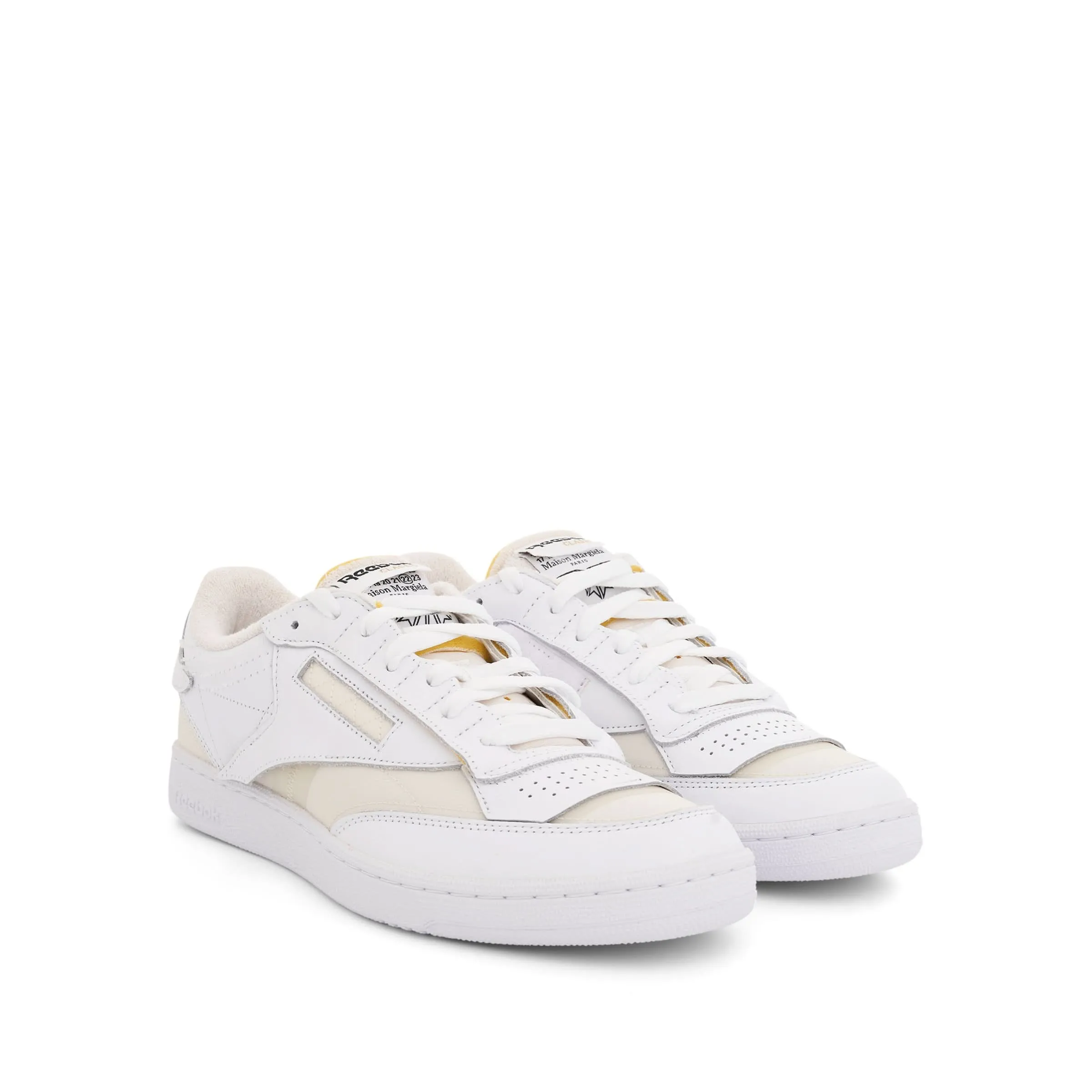 Maison Margiela x Reebok Sneakers in White/Orange