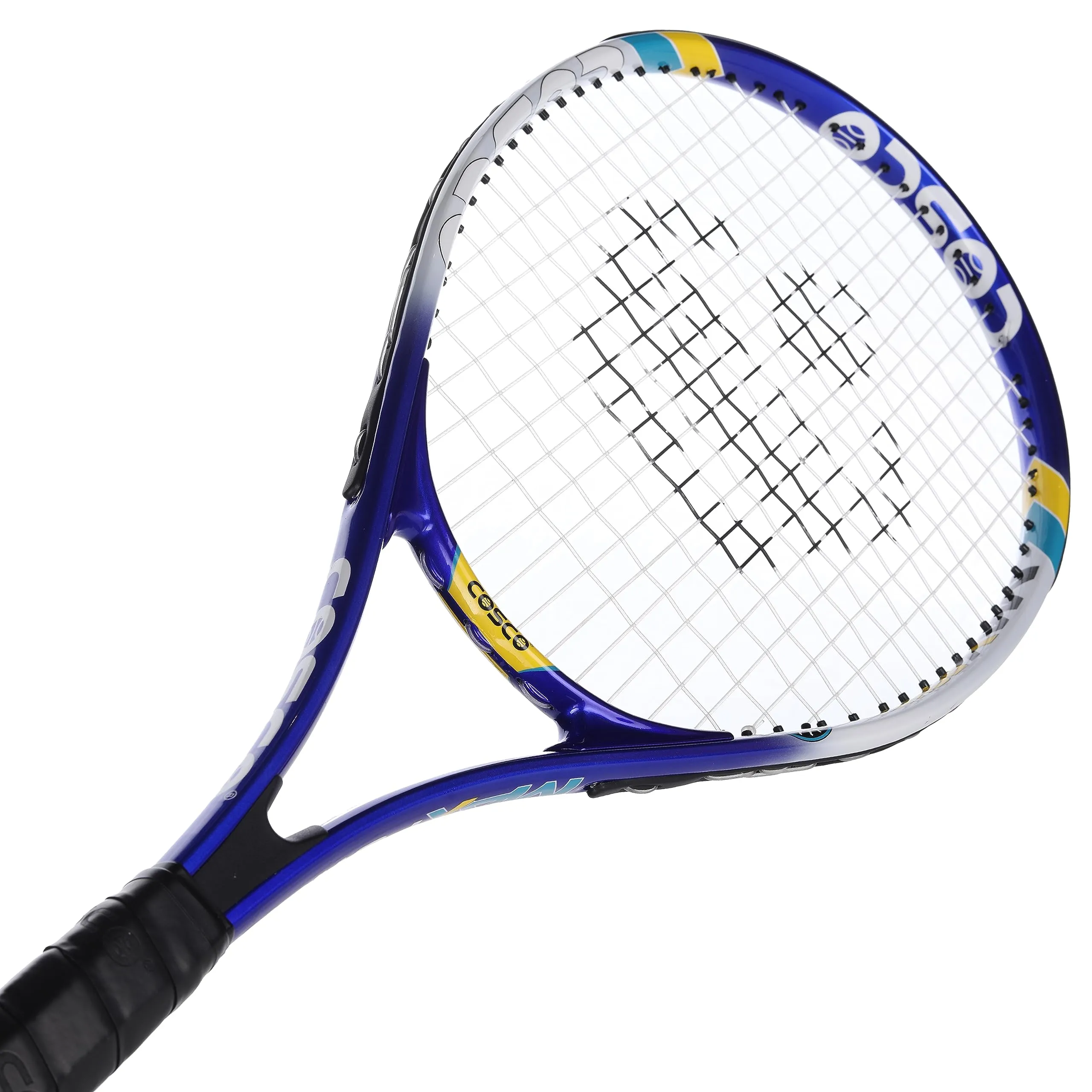 Max Power Aluminium Tennis Racquet (Blue)