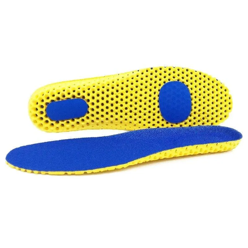 Memory Foam Insoles For Shoes Sole Mesh Deodorant Breathable Cushion Running Insoles For Feet Man Women Orthopedic Insoles