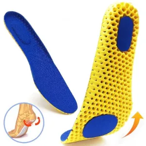 Memory Foam Insoles For Shoes Sole Mesh Deodorant Breathable Cushion Running Insoles For Feet Man Women Orthopedic Insoles