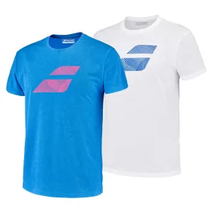 Men`s Exercise Big Flag Tennis Tee