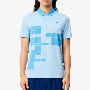 Men's Novak Djokovic Graphic Tennis Polo (Fan) Overview and Argentine Blue