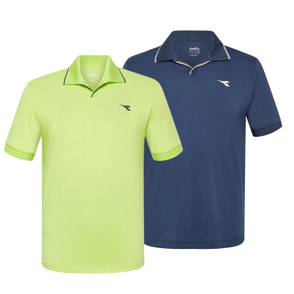 Mens Short Sleeve Icon Tennis Polo