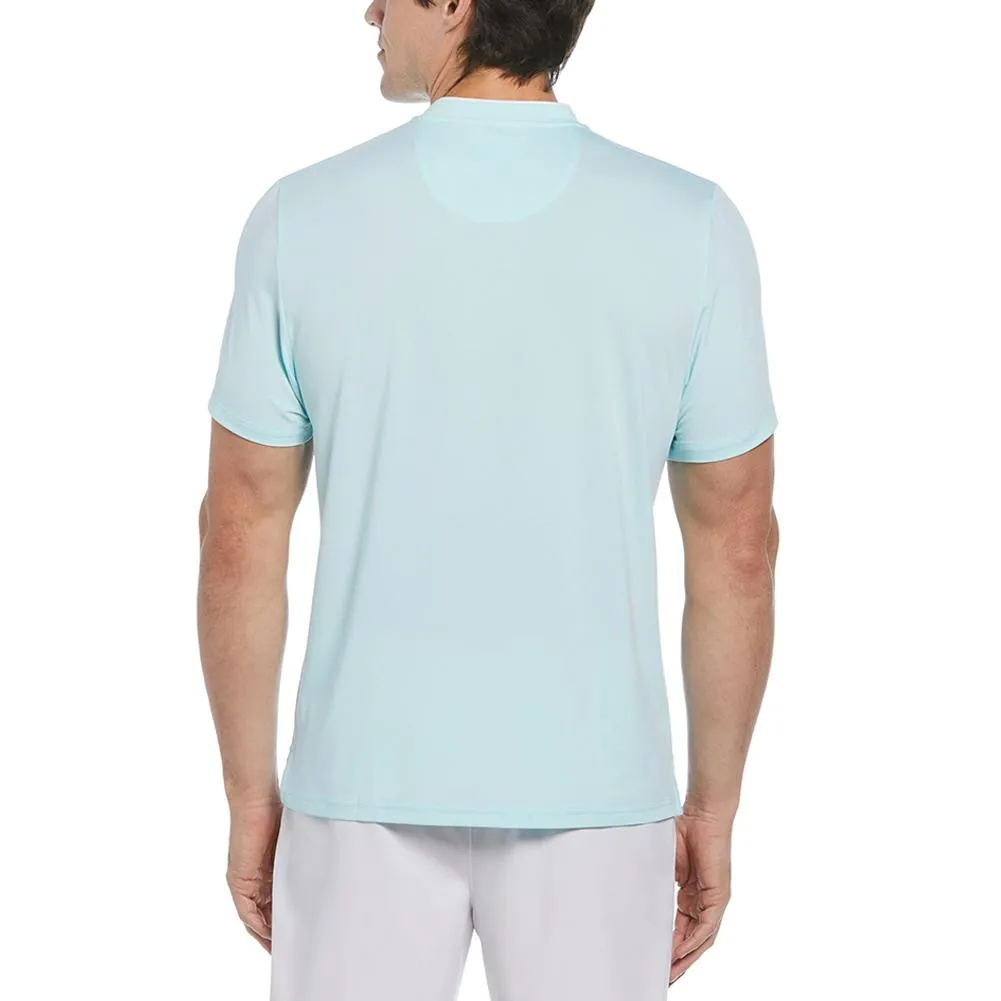 Men's Short Sleeve Performance 2 Button Tennis Polo