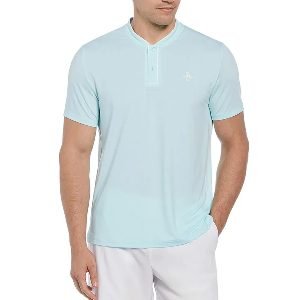 Men's Short Sleeve Performance 2 Button Tennis Polo