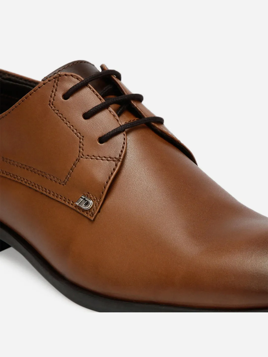 Men's Tan Regular Toe Lace Up Formal  (ID2113)