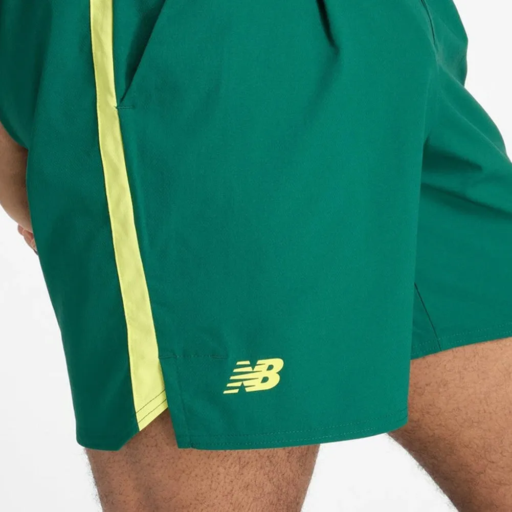 Men`s Tournament Tennis Short Marsh Green