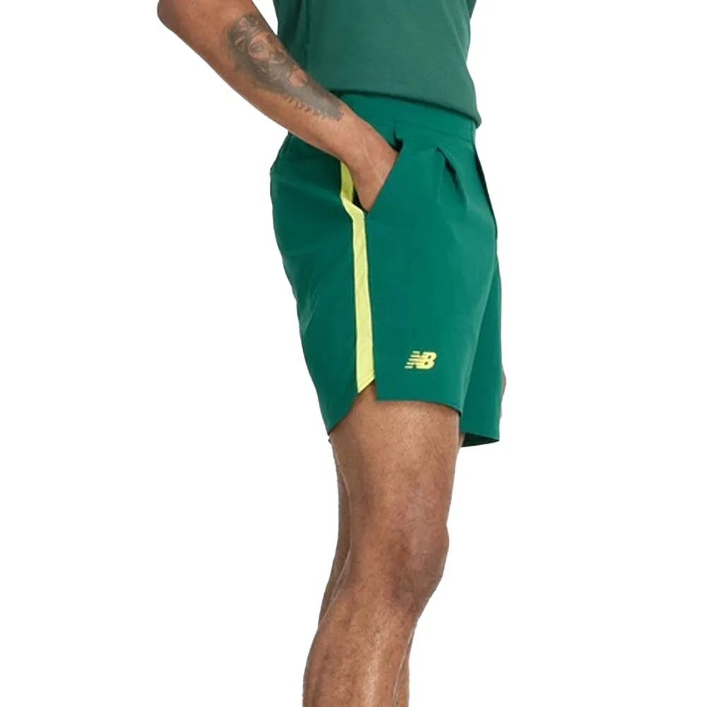 Men`s Tournament Tennis Short Marsh Green