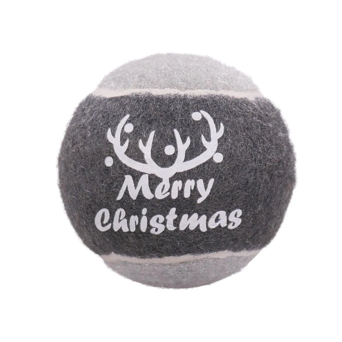 Merry Christmas Tennis Ball | Dog Christmas Gift by Cupid & Comet