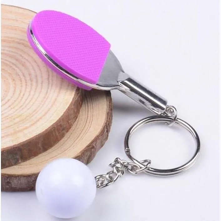 Mini table tennis Bat key ring