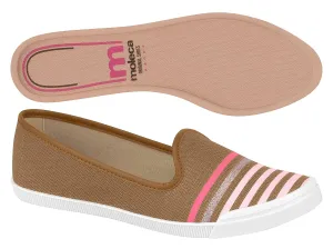 Moleca 5109.761 Women Fashion Flats in Multi Camel