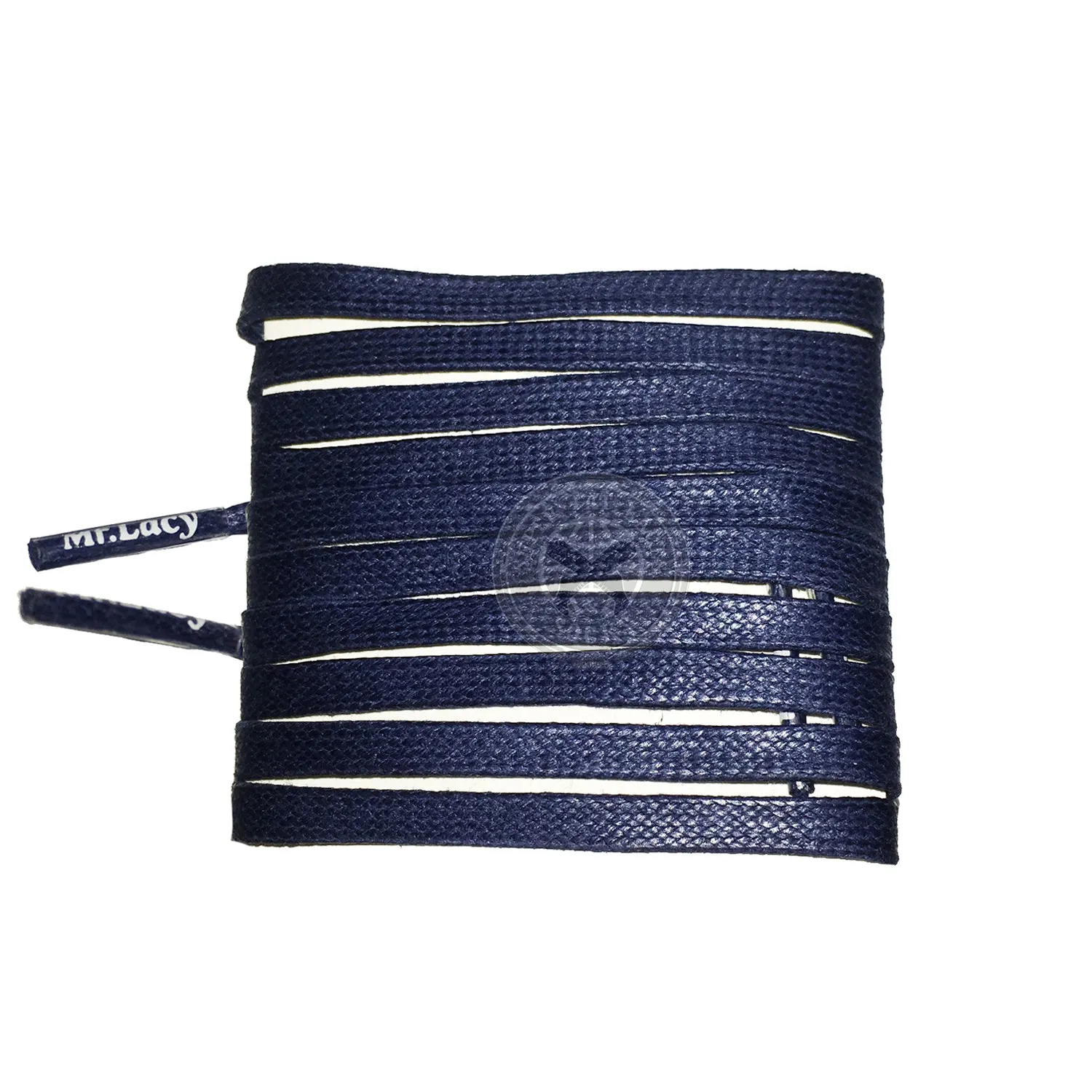 Mr Lacy Waxies - Navy Wax Shoelaces