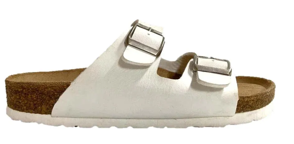 Neckermann - Double Bar Sandals - White