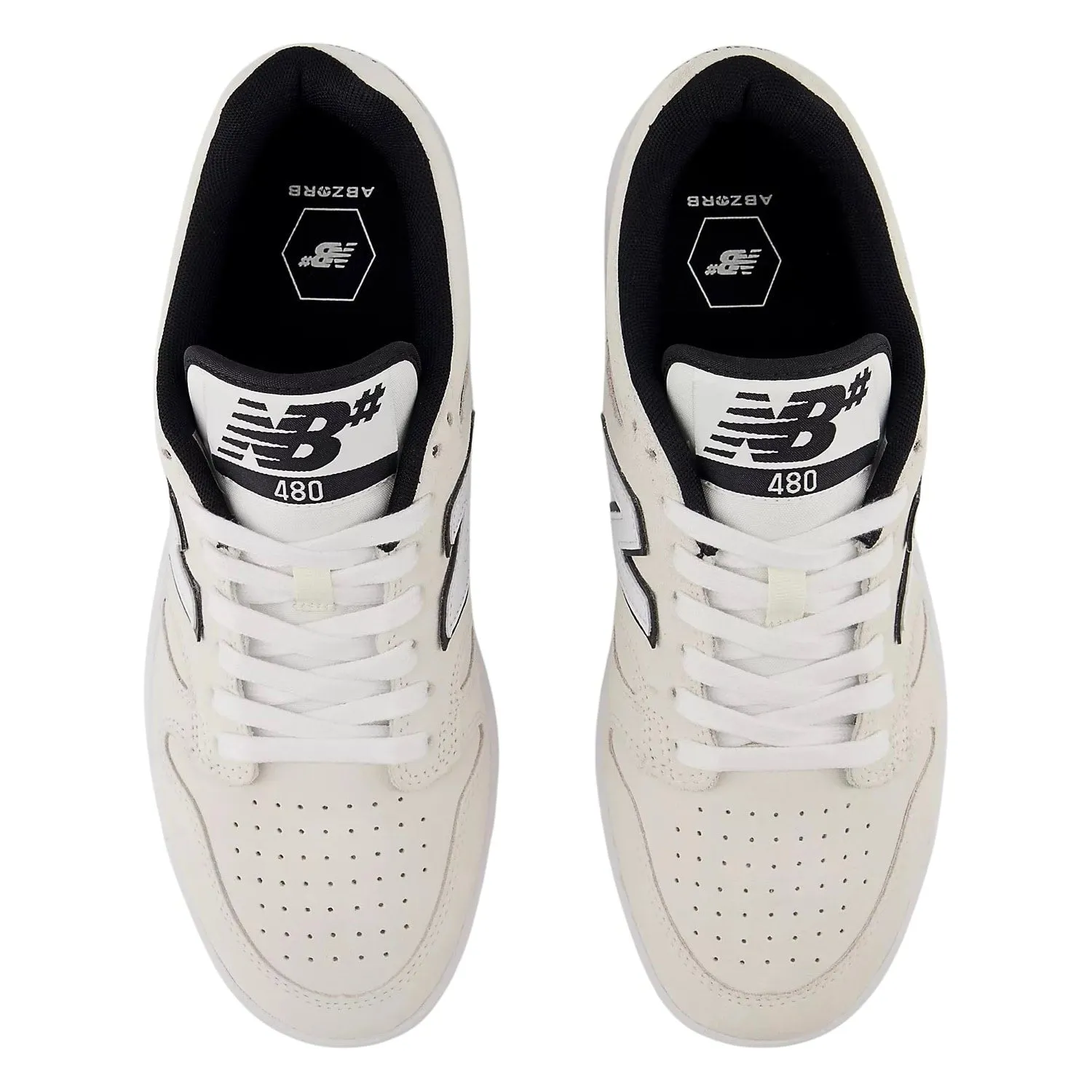 New Balance Numeric NM480 Skate Shoes - White/Black