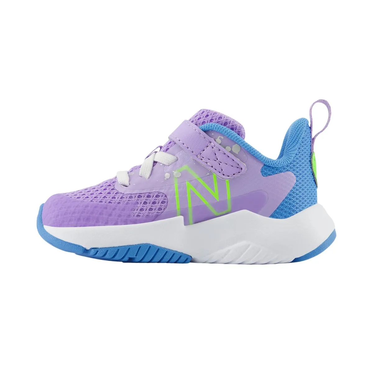 New Balance Toddler's Rave Run v2 ITRAVHG2 Lilac Glo/Sky Blue/Pixel Green